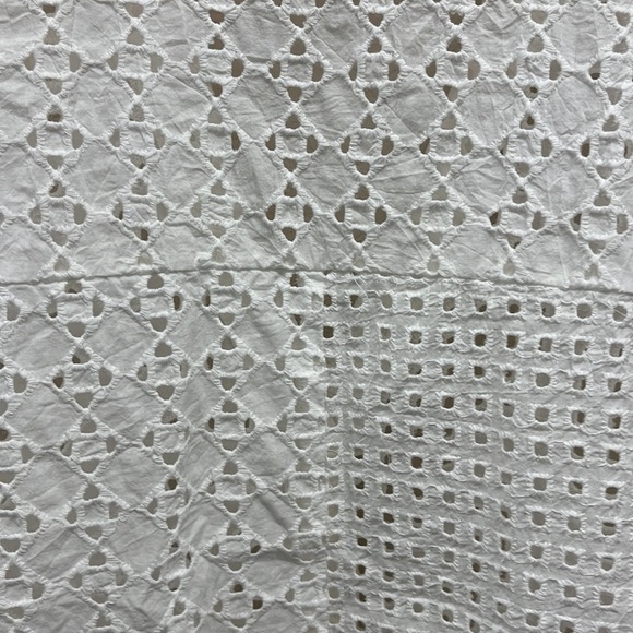 Marine Layer Eyelet Airy Tunic in White XS - Picture 10 of 10